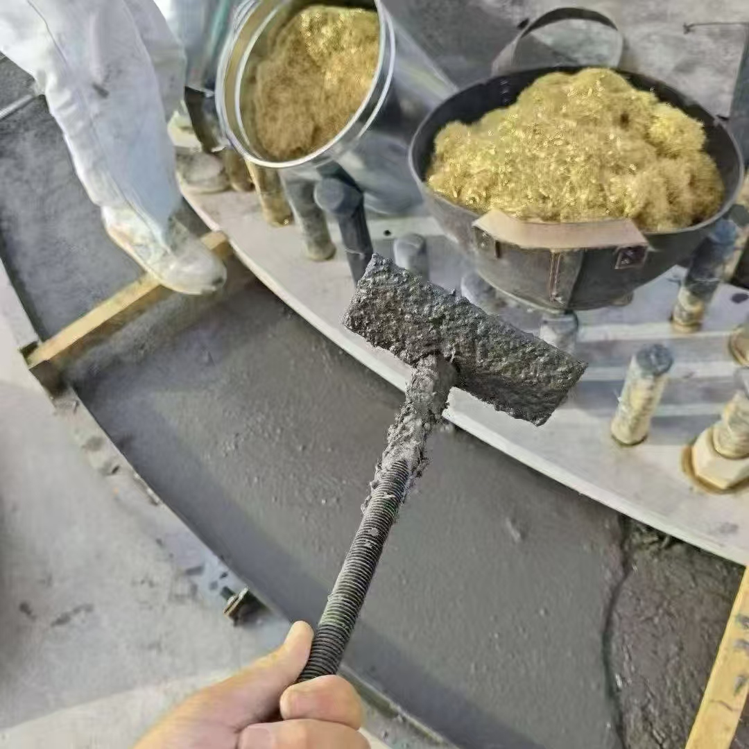 屯溪C120钢纤维高强无收灌浆料 轧机压缩机汽轮机发电机锻压设备底座灌浆材料